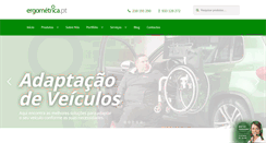 Desktop Screenshot of ergometrica.pt